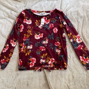 Loft soft floral blouse
